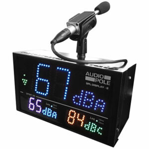Audiopole Display Rec, Affichage et enregistrement des niveaux sonores (SPL)